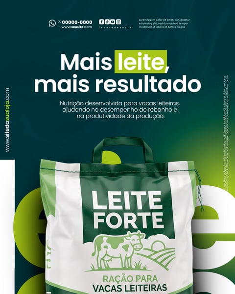 LOJA DE PRODUTOS AGROPECUÁRIOS SOCIAL MEDIA PSD EDITÁVEL 3