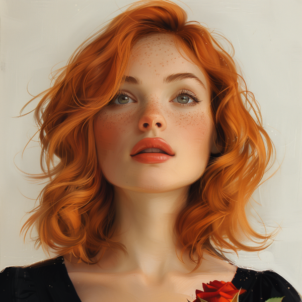 MULHER BONITA RUIVA | IMAGEM