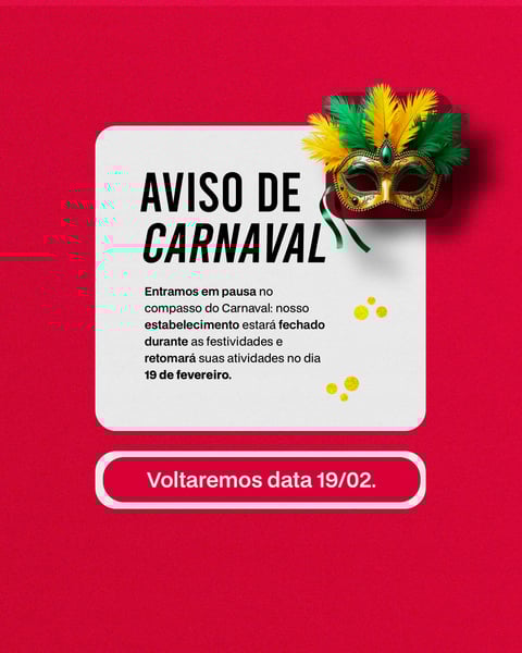 Horário de carnaval