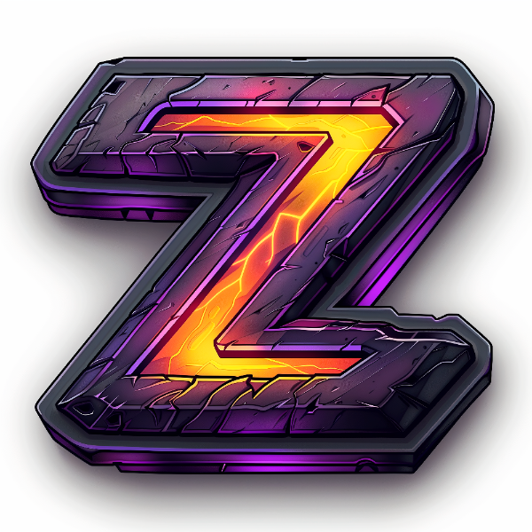 LETRA Z | ELEMENTO 3D FUTURISTA | IMAGEM