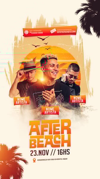 AFTER BEACH SHOW EVENTO FESTA STORY