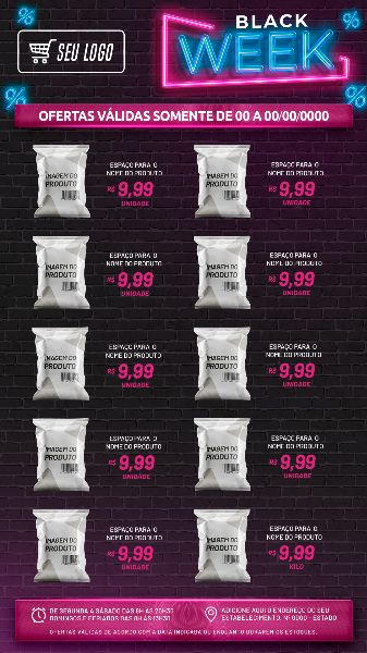 FOLHETO BLACK FRIDAY - BLACK WEEK - 10