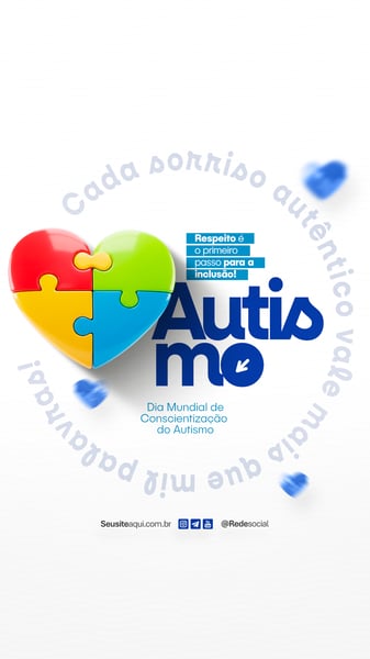 SDY DIA MUNDIAL DE CONSCIENTIZAÇÃO DO AUTISMO 2 DE ABRIL SOCIAL MEDIA PSD EDITÁVEL (5)