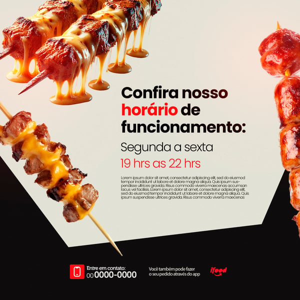 ESPETINHO - HORÁRIO DE FUNCIONAMENTO