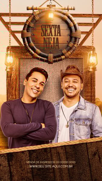 RDL 25 POST PARA EVENTOS - SEXTANEJA STORY