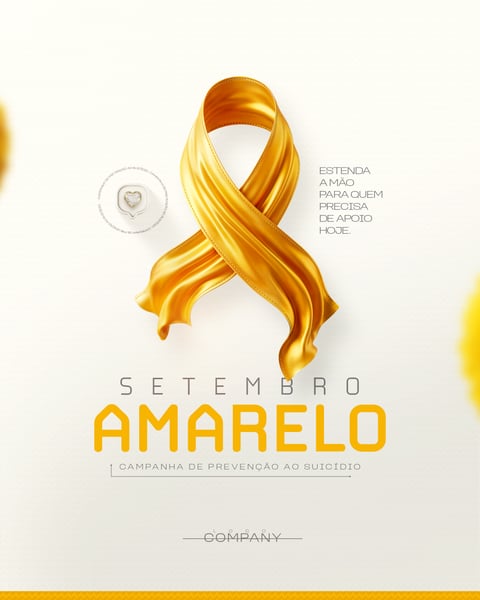SETEMBRO AMARELO CAMPANHA DE PREVENÇÃO AO SUICÍDIO CAMPANHA DE PREVENÇÃO HOJE SOCIAL MEDIA PSD