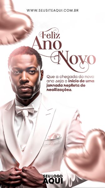 STORY | SEJA BEM VINDO JANEIRO | BEM VINDO 2024 | FELIZ ANO NOVO| PSD EDITÁVEL