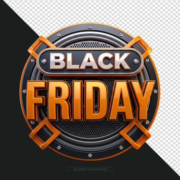 SELO 3D PNG BLACK FRIDAY 1