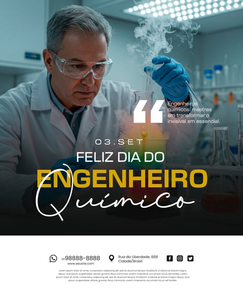 3 DE SETEMBRO DIA DO ENGENHEIRO QUÍMICO 6