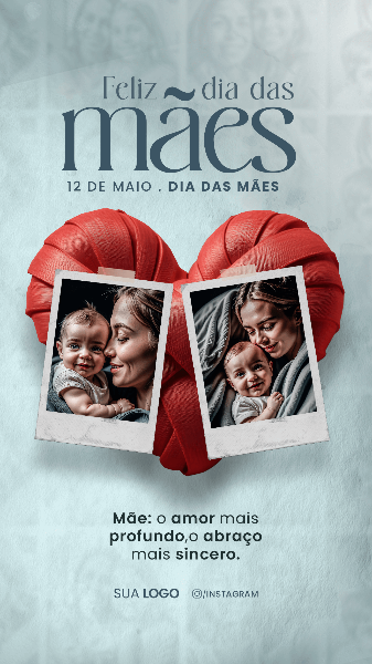 SOCIAL MEDIA - DIA DAS MÃES . 8 DE MAIO