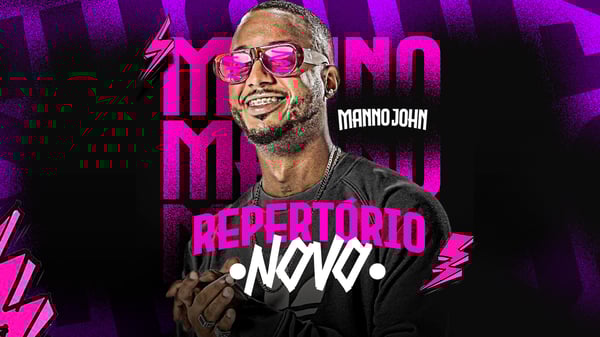 FLYER THUMB CAPA CD BANNER YOUTUBE REPERTÓRIO NOVO PSD EDITÁVEL