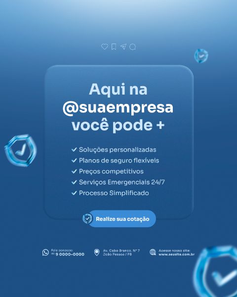EMPRESA DE SEGUROS SOCIAL MEDIA FEED VERTICAL