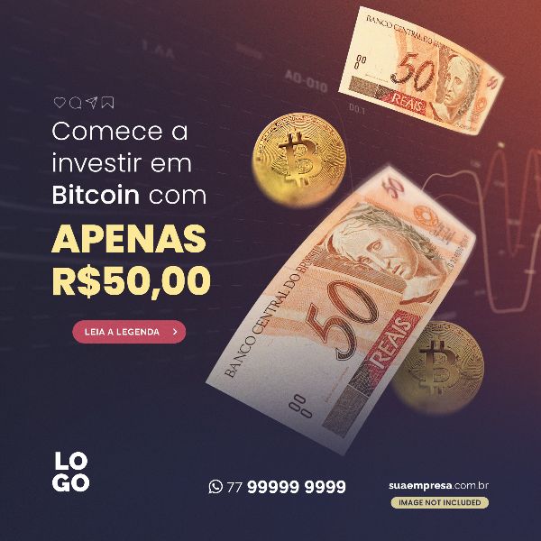 COMECE A INVESTIR EM BITCOIN - SOCIAL MEDIA CRIPTOMOEDAS