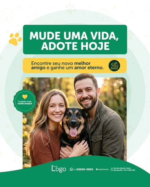 Social Media Pet Shop PSD Editável 7