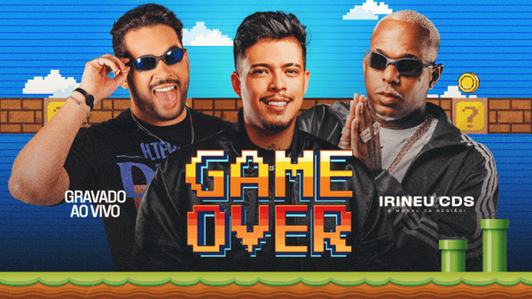 FLYER THUMB CAPA CD BANNER YOUTUBE GAME OVER PSD EDITÁVEL
