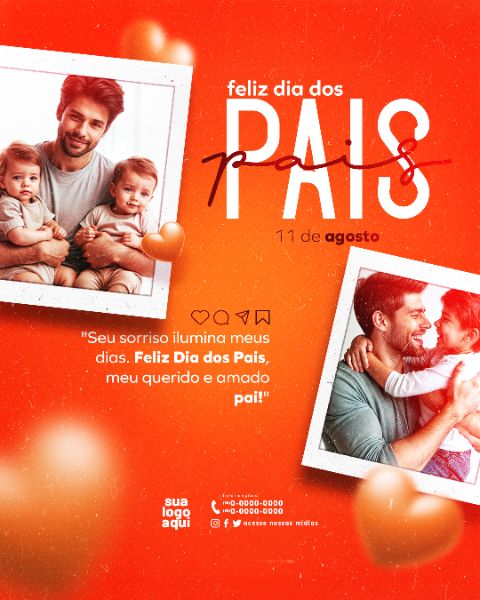 DIA DOS PAIS 11 DE AGOSTO FEED