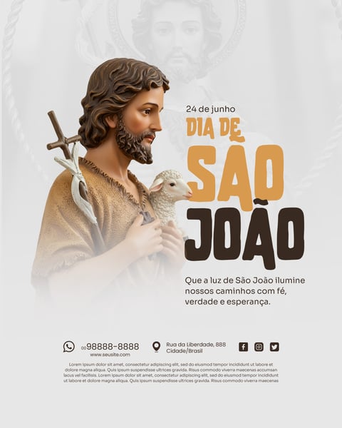 24 DE JUNHO DIA DE SÃO JOÃO