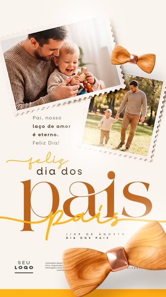 DIA DOS PAIS 09 DE AGOSTO STORY SOCIAL MEDIA PSD EDITÁVEL 3