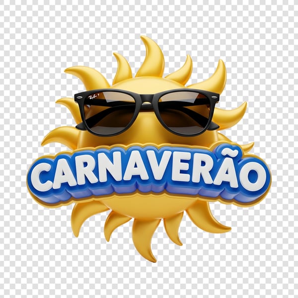 Selo 3D Carnaval