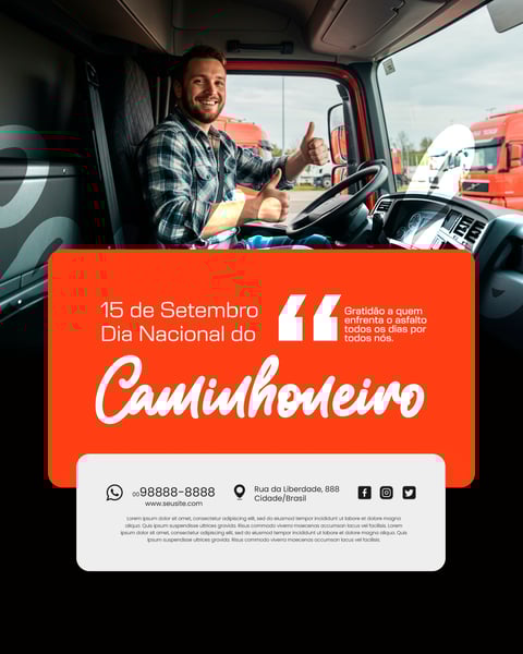 16 DE SETEMBRO DIA NACIONAL DO CAMINHONEIRO 7