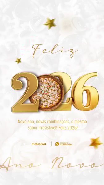 FELIZ ANO NOVO PIZZARIA 2 ST