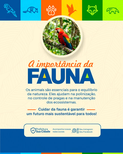 Social Media Meio Ambiente PSD Editável