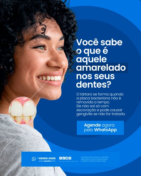 CLÍNICA ODONTOLÓGICA SOCIAL MEDIA PSD EDITÁVEL 9