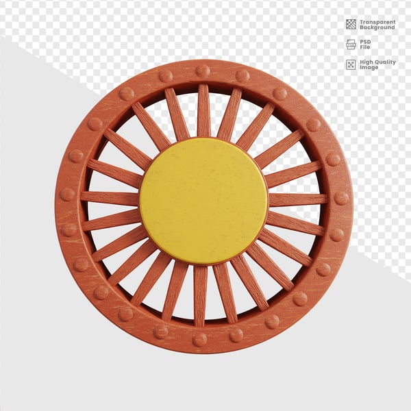 ELEMENTO DE MADEIRA 3D 4
