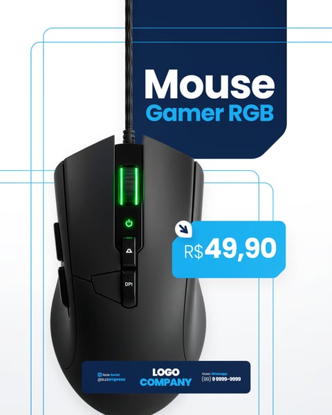 LOJA DE INFORMÁTICA ELETRÔNICOS TECNOLOGIA SOCIAL MEDIA PSD EDITÁVEL