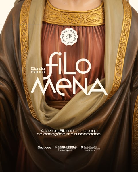 SOCIAL MEDIA DIA DE SANTA FILOMENA