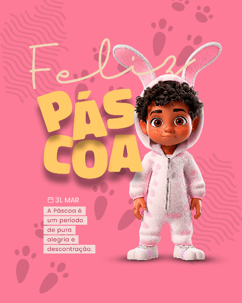 SOCIAL MEDIA FELIZ PÁSCOA