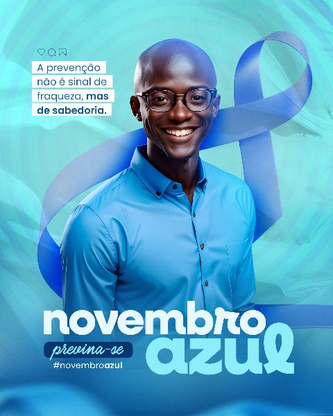 NOVEMBRO AZUL MÊS DO COMBATE AO CÂNCER DE PRÓSTATA 25