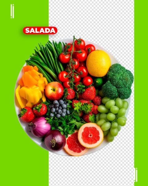 FRUTAS | VERDURAS | LEGUMES | IMAGEM SEM FUNDO | PSD EDITÁVEL