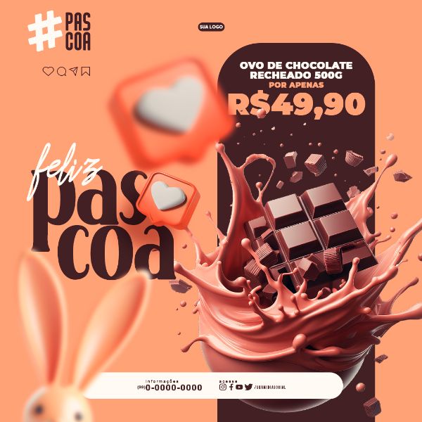 FELIZ PÁSCOA PRA VOCÊ FEED