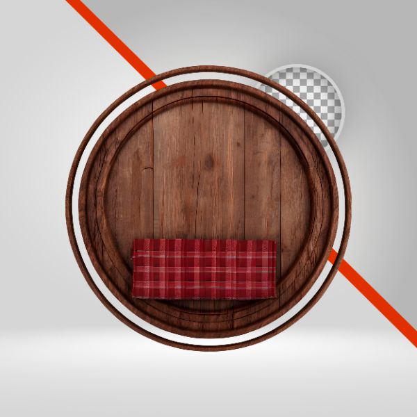 CÍRCULO SÃO JOÃO 3D, ELIPSE DE MADEIRA PRA TEXTO, ELEMENTO PNG, ARRAIÁ, FESTA JUNINA, FUNDO TRANSPARENTE, RODA, PANO,