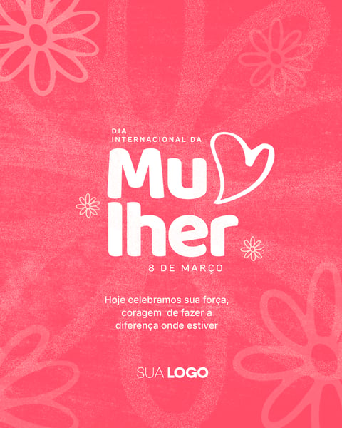 DIA DA MULHER CARD SOCIAL MEDIA