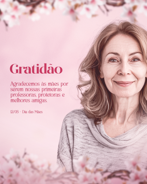 GRATIDÃO MÃES - PSD