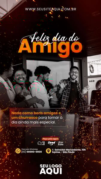 STORY - AÇOUGUE | CARNE | CHURRASCO | SOCIAL MEDIA | PSD EDITÁVEL