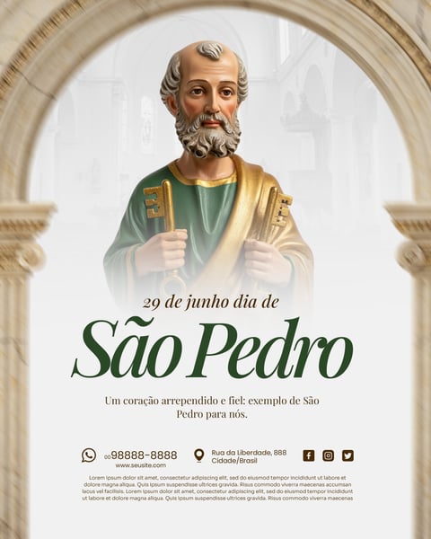 29 DE JUNHO DIA DE SÃO PEDRO