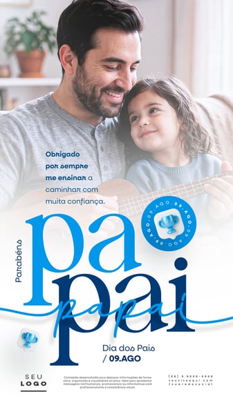 DIA DOS PAIS 09 DE AGOSTO PAPAI STORY SOCIAL MEDIA PSD EDITÁVEL 5