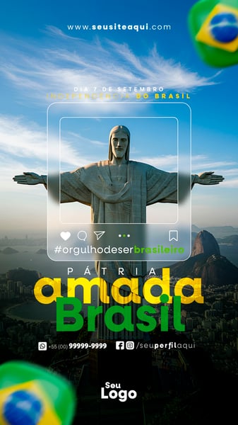 STORY DIA DA INDEPENDÊNCIA DO BRASIL PRANCHETA 19