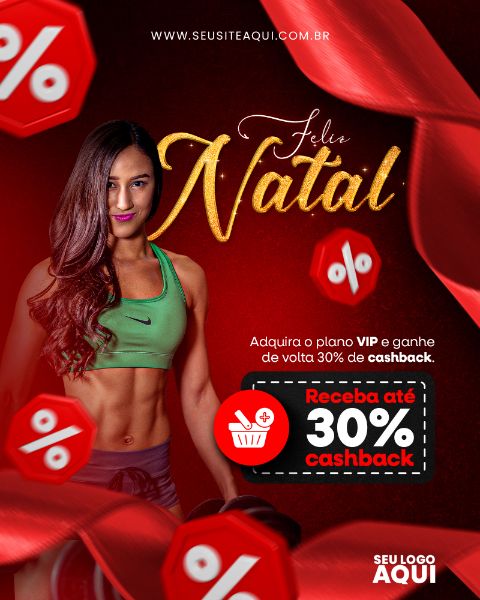 POST FEED | FELIZ NATAL | MERRY CHRISTMAS | PSD EDITÁVEL