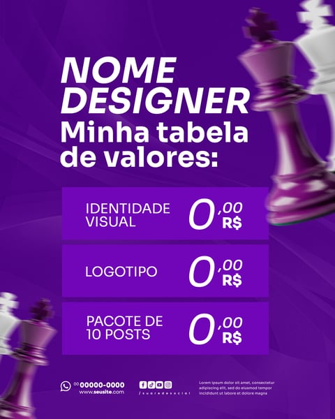 DESIGN GRÁFICO SOCIAL MEDIA PSD EDITÁVEL 10