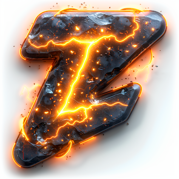 LETRA Z | ELEMENTO 3D FUTURISTA | IMAGEM