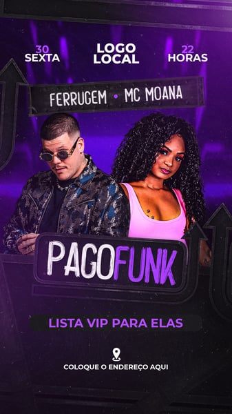 FLYER PSD EDITÁVEL PAGOFUNK STORIES