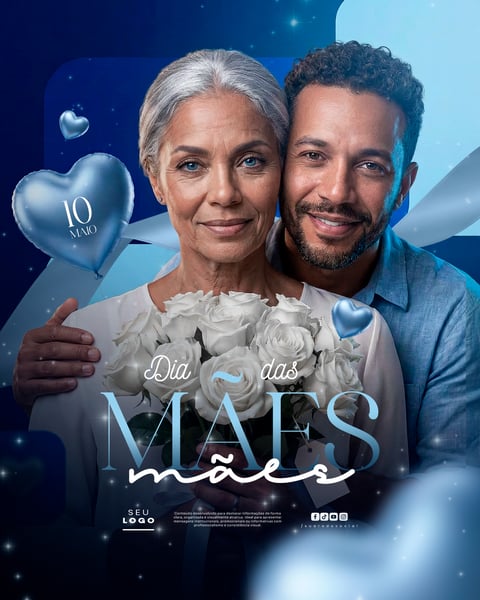 DIA DAS MÃES 10 DE MAIO SOCIAL MEDIA PSD EDITÁVEL 5