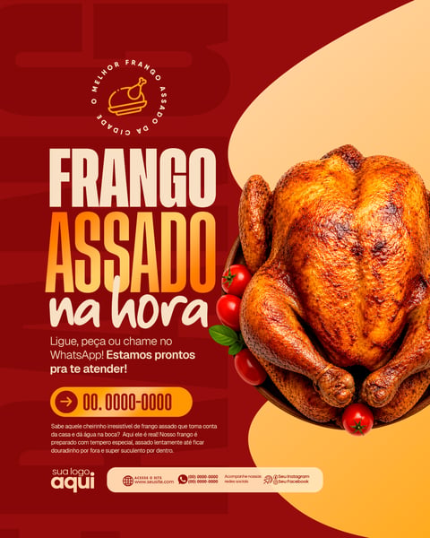 Social Media Frango Assado Delivery