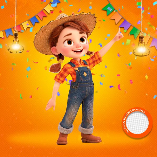 MASCOTES DE FESTA JUNINA MODELO 69