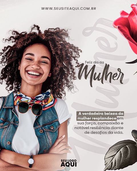 FEED - DIA DA MULHER | MULHERES | PSD EDITÁVEL