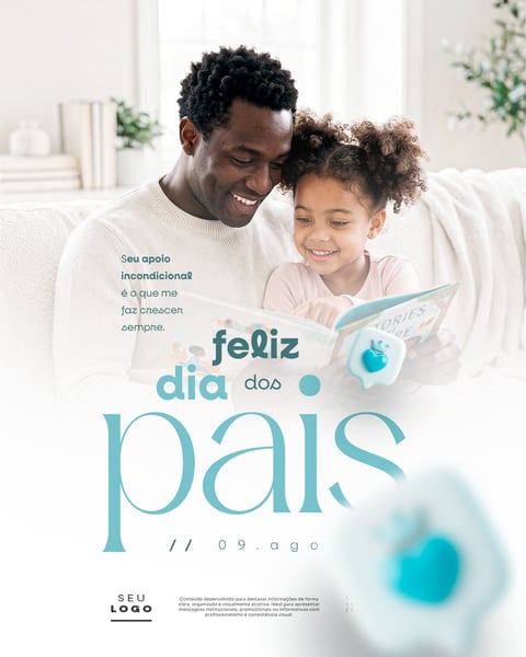 DIA DOS PAIS 09 DE AGOSTO PAPAI SOCIAL MEDIA PSD EDITÁVEL 6